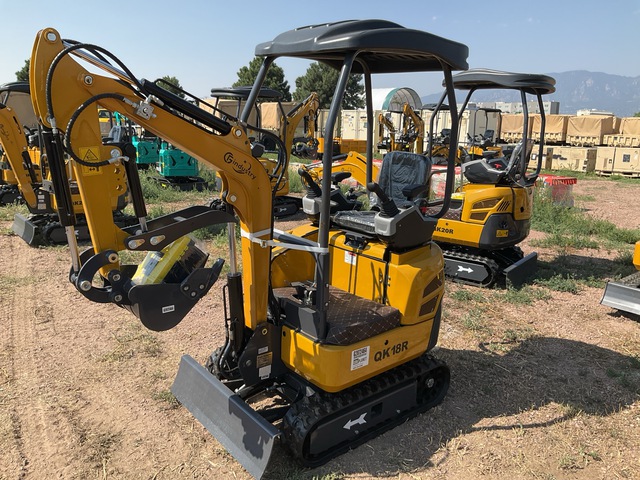 CFG QK18R Mini Excavator - Unused