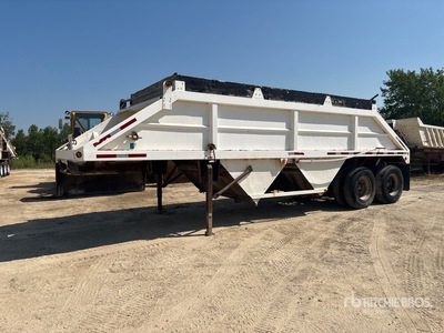 Load Line 28 ft T/A Belly Dump Trailer