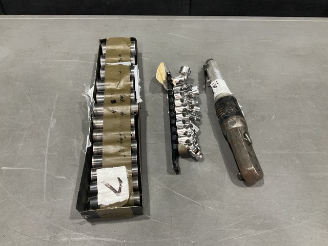 (5) Power Driven Hand Tools, (2) Socket Sets, (1) Wrench & Assorted Items