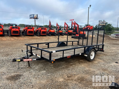 2025 Orange Line SU35-14BK4RG 14 ft S/A Utility Trailer