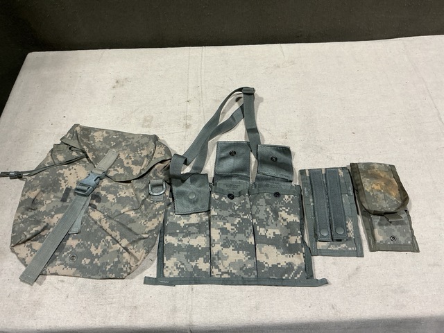 (198) Sustainment Pouches, (463) M4 Two Mag Pouches & Assorted Items