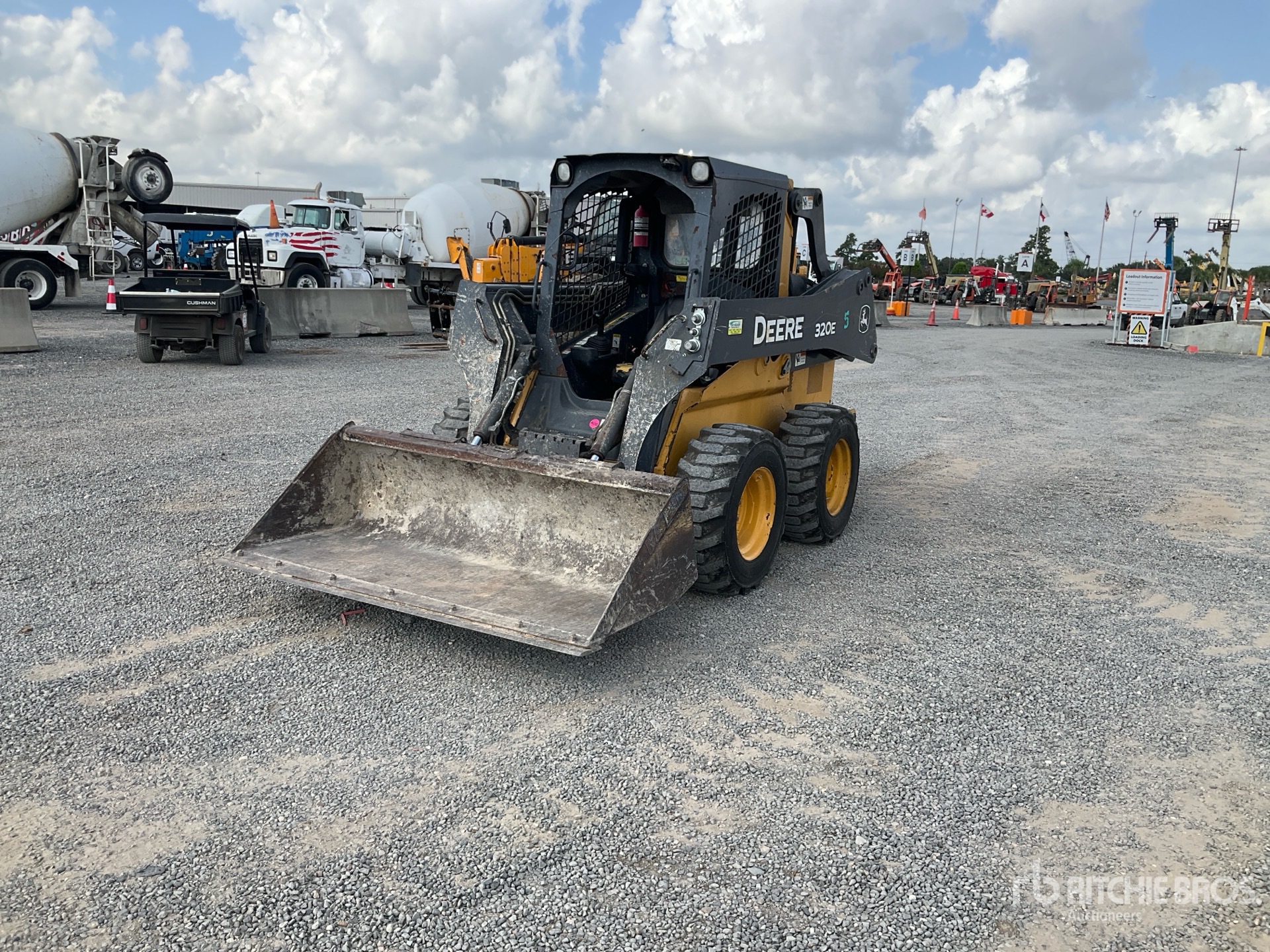 2016 John Deere 320E Two-Speed Skid Steer Loader
