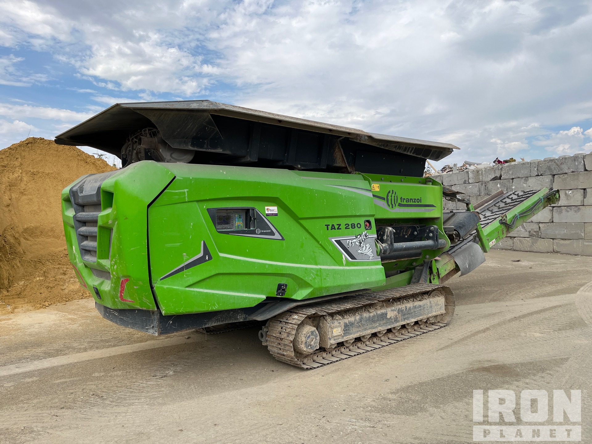 2020 Franzoi TAZ280 Tracked Shredder