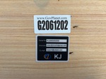 Serial Number / VIN