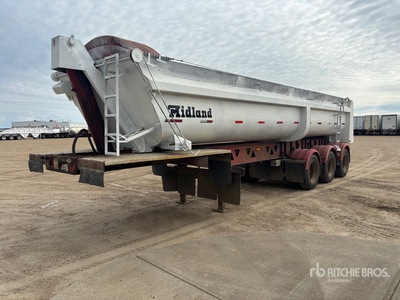 2007 Midland 34 ft T/A Remorque à benne basculante arrière