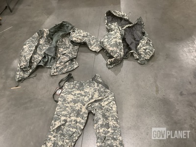 (7) Cold Weather Parkas, (5) Wet Weather Jackets & Assorted Items