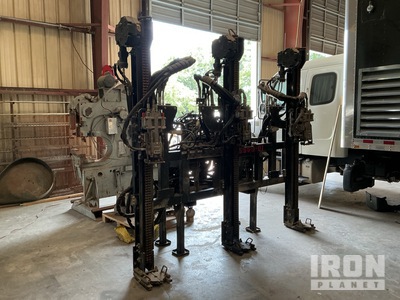 2016 Word SS410X-3 98 in Gang Drill Skid Steer Attachment - Fits compact loader
