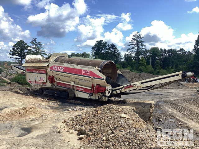 2021 MDS M518R Tracked Trommel Screen