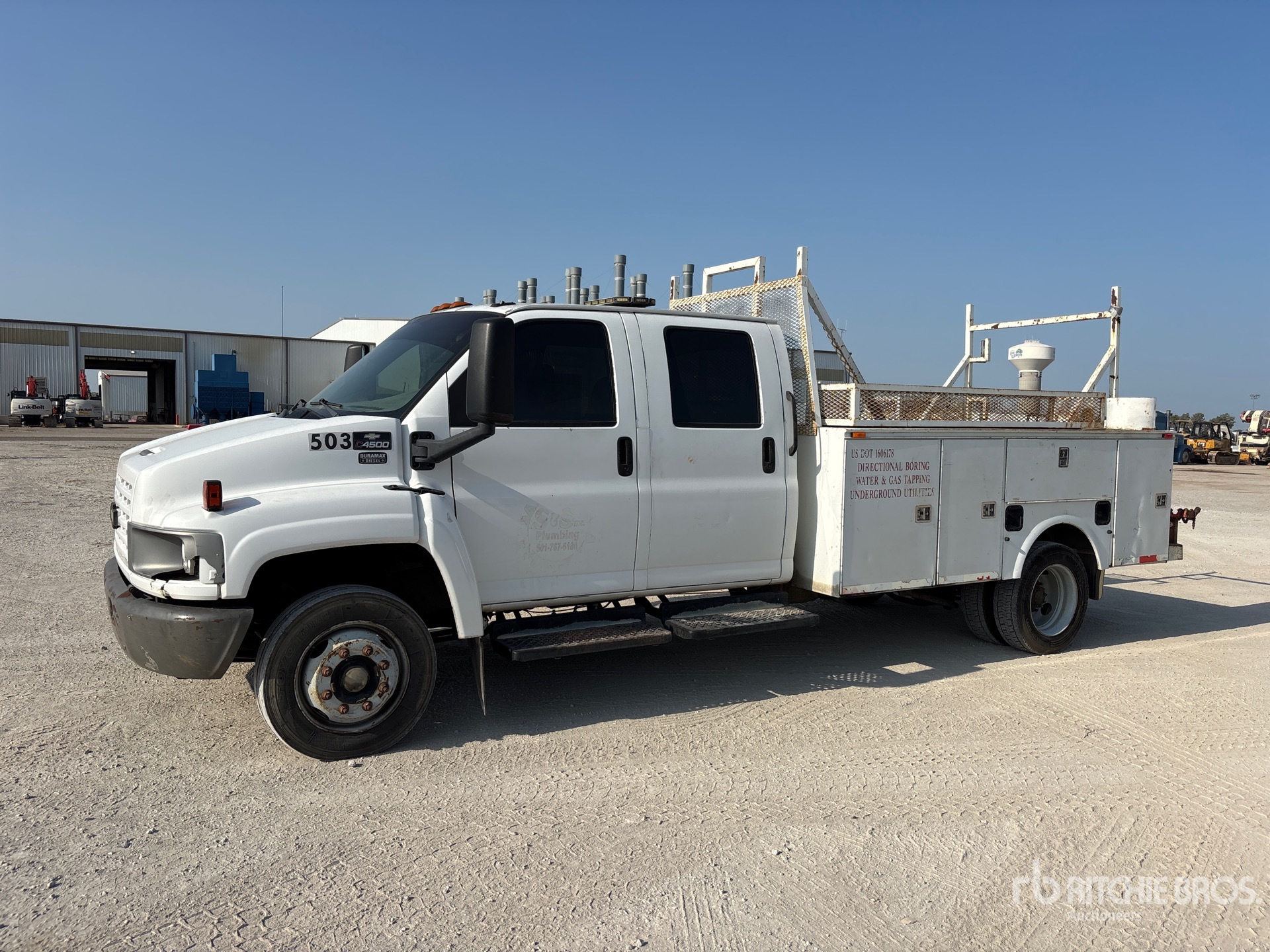 2005 Chevrolet C4500 4x2 Crew Cab Utility Truck