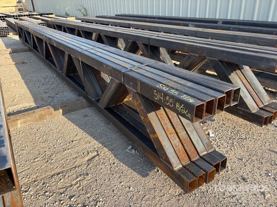 Quantity of (5) 18 in x 20 ft Metal Trusses (Unused)