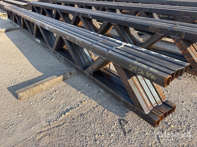 Quantity of (5) 18 in x 20 ft Metal Trusses (Unused)