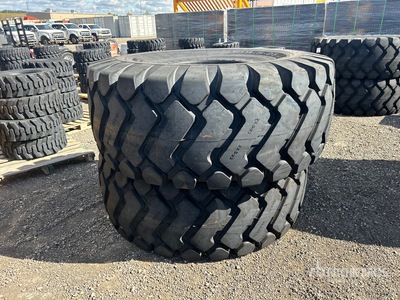 Quantity of (2) TaiHao 29.5x25 E3/L3 Heavy Duty Reifen (Unused)