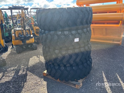 Quantity of (4) TaiHao 20.5-25 E3/L3 Heavy Duty Tires (Unused)