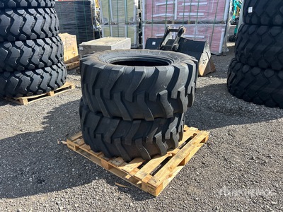 Quantity of (2) TaiHao 19.5L-24 R4 Heavy Duty Pneus (Unused)