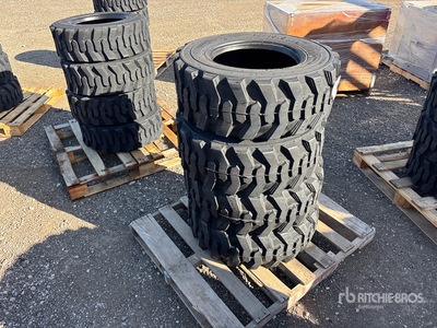 Quantity of (4) TaiHao 12-16.5 Heavy Duty Tires (Unused)