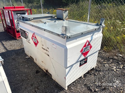 2000 L Skid Mounted Steel Gasoline Tanque de combustible