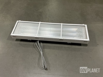 (3) L.C. Doane SYM. NO. 74 Overhead Lighting Fixtures