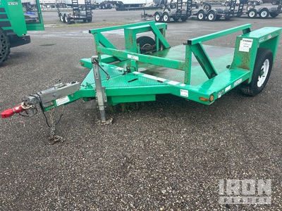 2014 JLG 4610 10 ft S/A Ground Load Trailer