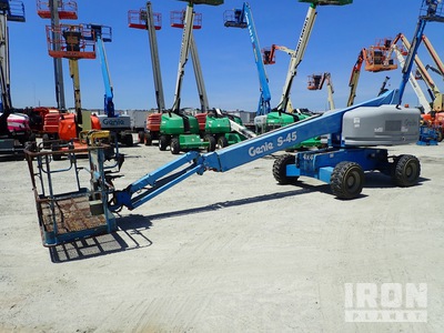 2018 Genie S-45 4WD Diesel Telescopic Boom Lift