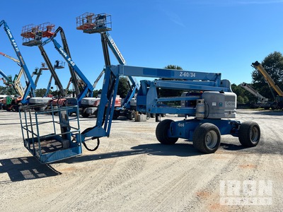 2012 Genie Z-60 4WD Dual Fuel Knikarmhoogwerker