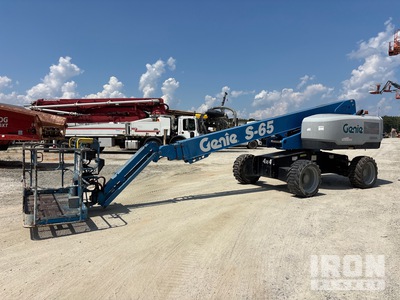 2018 Genie S-65 4WD Diesel Nacelle téléscopique
