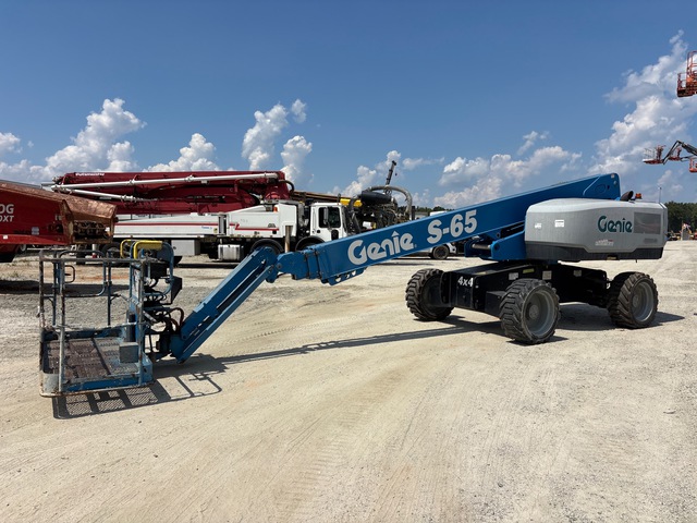 2018 Genie S-65 4WD Diesel Telescopic Boom Lift 2018 Genie S-65 4WD Diesel Telescopic Boom Lift