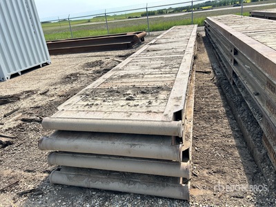 Quantity of (4) 4 ft x 38 ft Rig Esteras