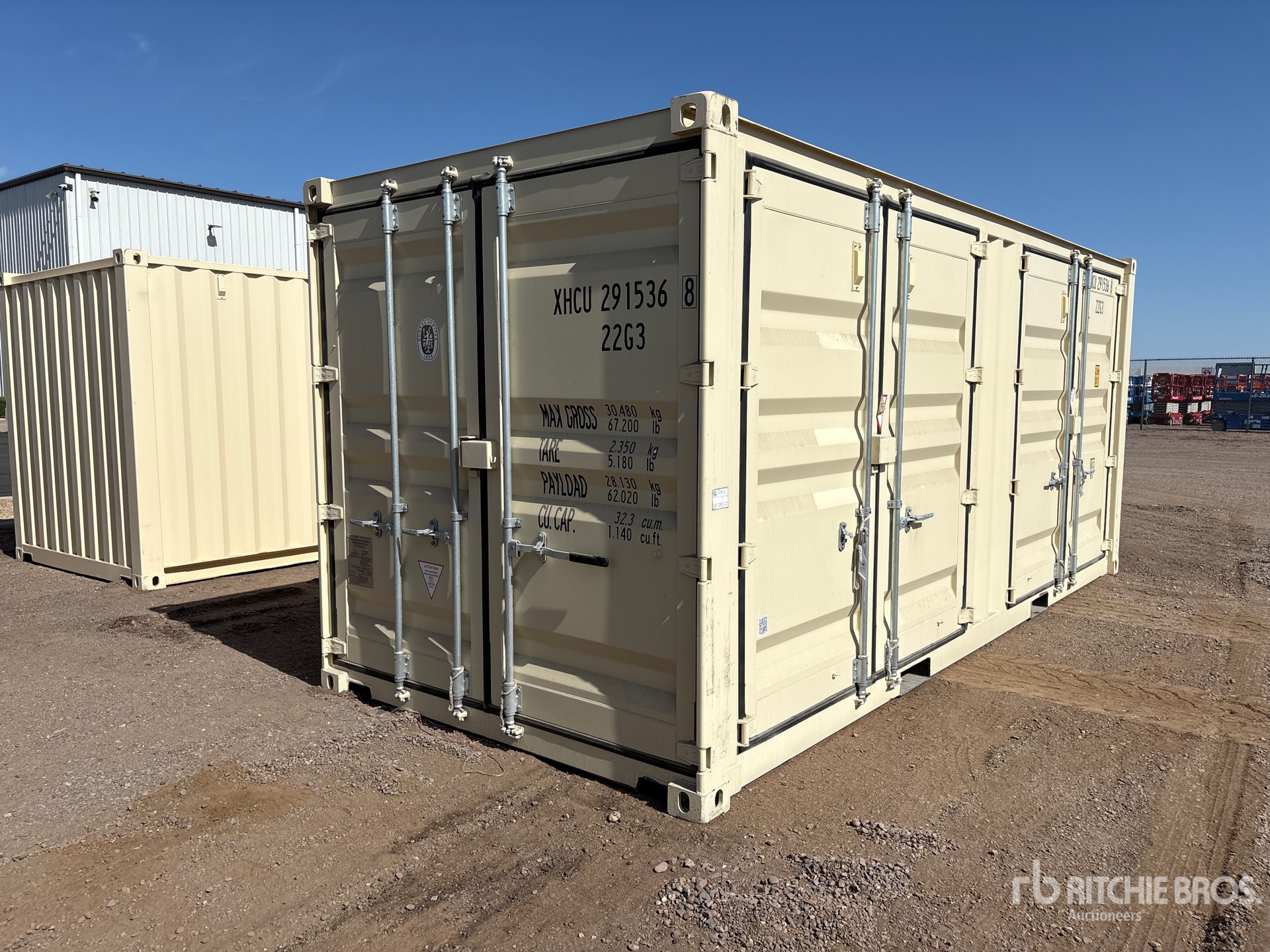 2026 20 ft Standard Multi-Door Storage Container