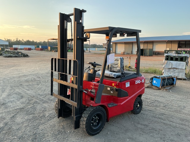 2026 SDLOOL CPD-15 Electric Forklift - Unused