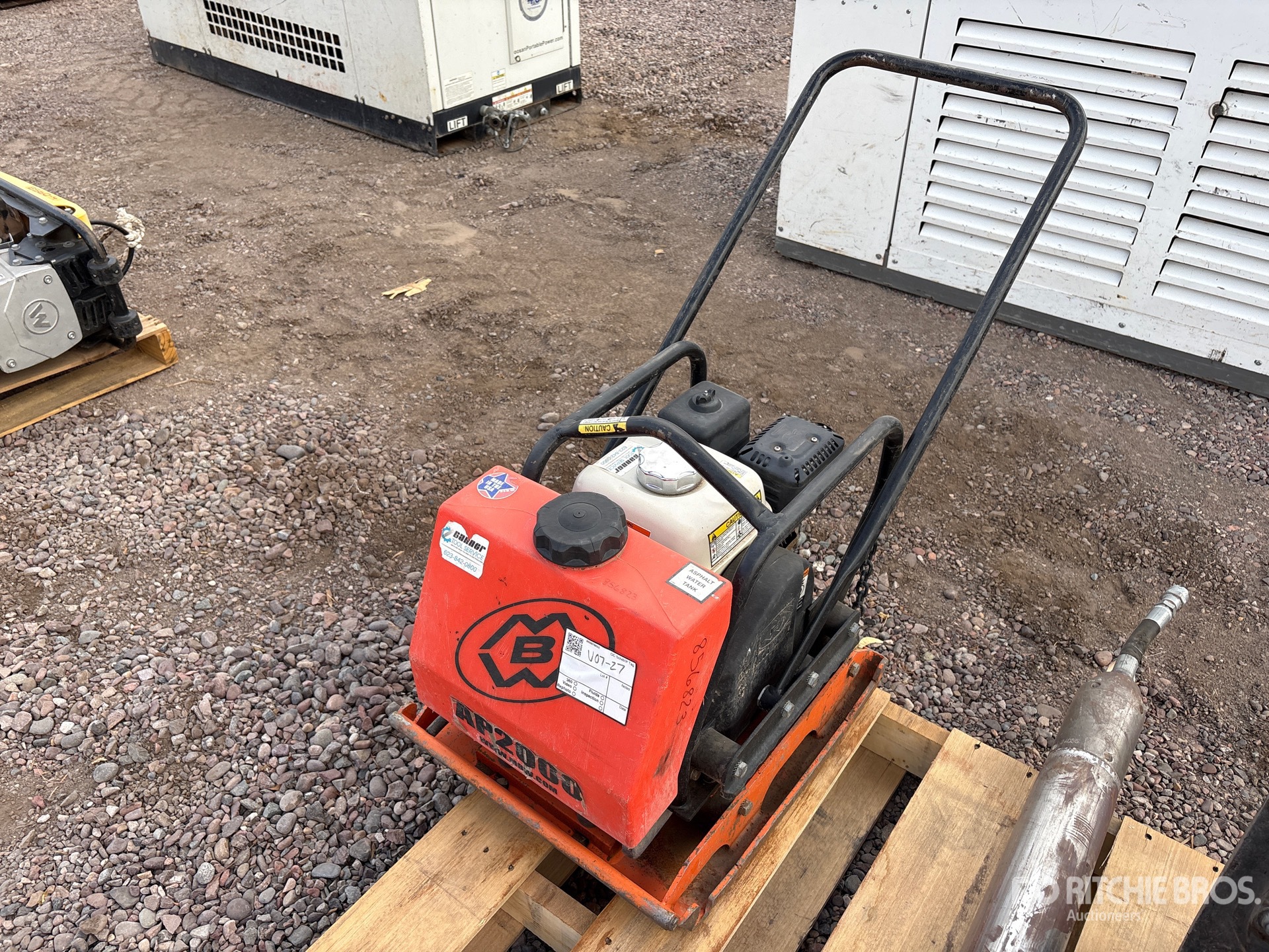 2014 MBW AP2000 Vibratory Plate Compactor