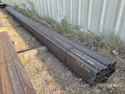 Quantity of (24) 2 in x 2 in x 3/16 in x 24 ft Square Tubing