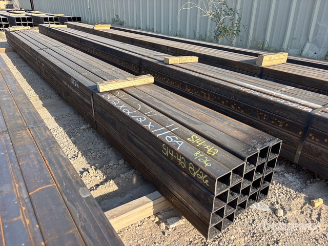 Quantity of (20) 2 1/2 in x 2 1/2 in x 17 ft 11 GA Square Tubing (Unused)