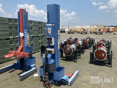 (2) Interstate Lift & Equipment Company Patriot Mobile Column Lifts