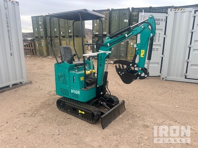 2026 CFG H16R Mini Excavator - Unused