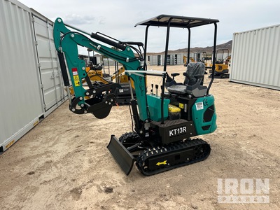 2026 CFG KT13R Mini Excavator - Unused