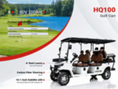 2026 HQ100 Electric Carro De Golf (Sin Usar) / Golf Cart (Unused)