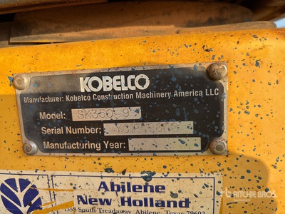 2013 Kobelco SK350-9 Rupsgraafmachine