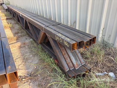 Quantity of (5) 18 in x 20 ft Metal Trusses (Unused)
