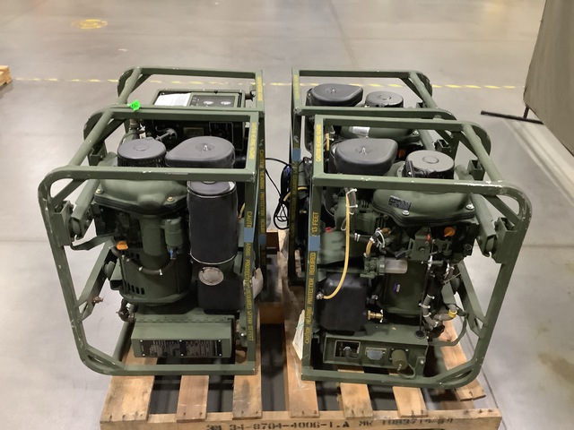 (4) Dewey MEP-531A 2kW Generator Sets