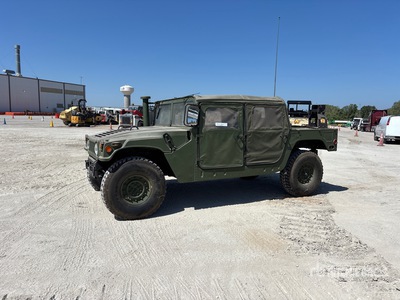2001 AM General M1123 HMMWV 4 Door Soft Top w/Truck Body