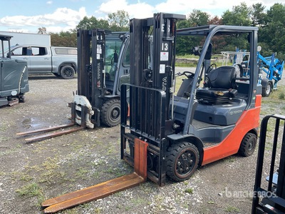 2023 Toyota 50-8FGCU25 4500 lb Cushion Tire Wózek widłowy