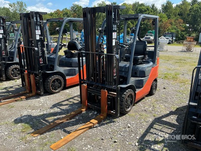 2023 Toyota 50-8FGCU25 4500 lb Pneumatic Tire Wózek widłowy