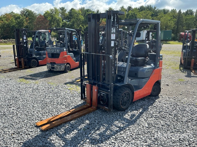 2023 Toyota 50-8FGCU25 4500 lb Pneumatic Tire Forklift