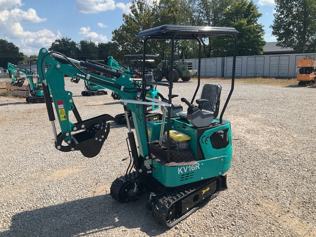 2026 CFG KV16R Mini Excavator - Unused