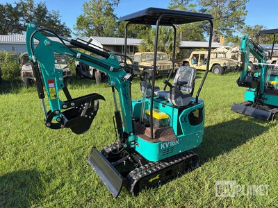 2026 CFG KV16R Mini Excavator - Unused