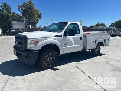 2015 Ford F-250 XL 4x4 フラットベッドダンプトラック