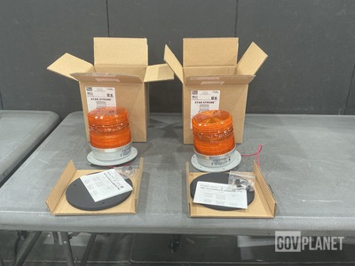 (24) Star Headlight & Lantern 200SGT Amber Warning Strobe Lights