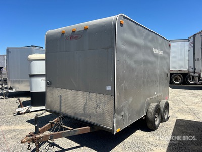2005 Carson 12 ft T/A Enclosed Trailer