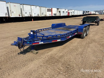 19 ft T/A Remorque à plateau basculant