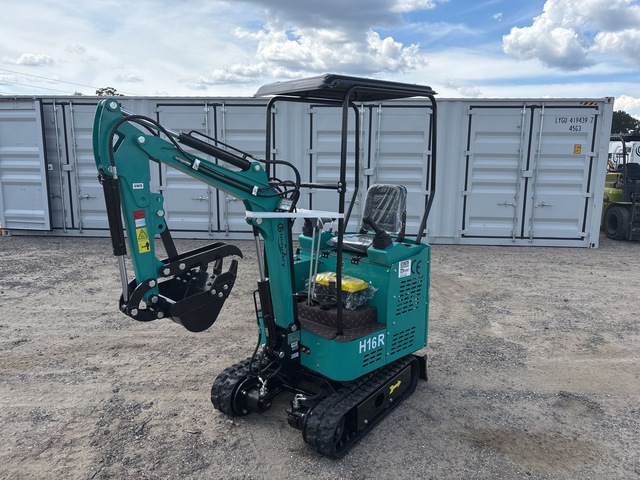 2026 CFG H16R Mini Excavator - Unused